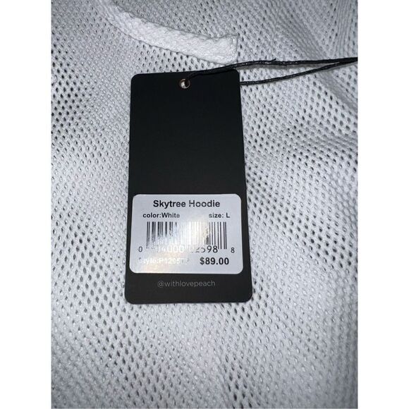 Peach Skytree Hoodie (L) - Picture 2 of 3